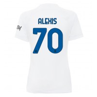 Inter Milan Alexis Sanchez #70 Replica Away Shirt Ladies 2023-24 Short Sleeve